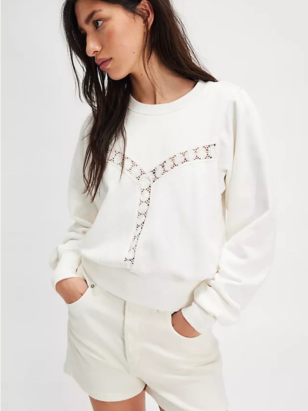 NWT FREE PEOPLE Sweet Nashville Sweatshirt!